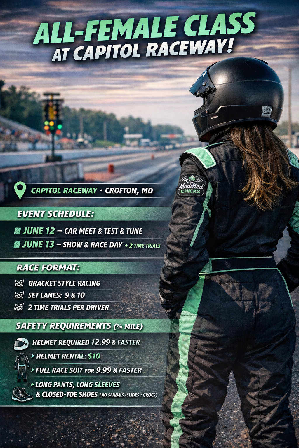 10th Annual "Female Driven Experience" Registration- DMV