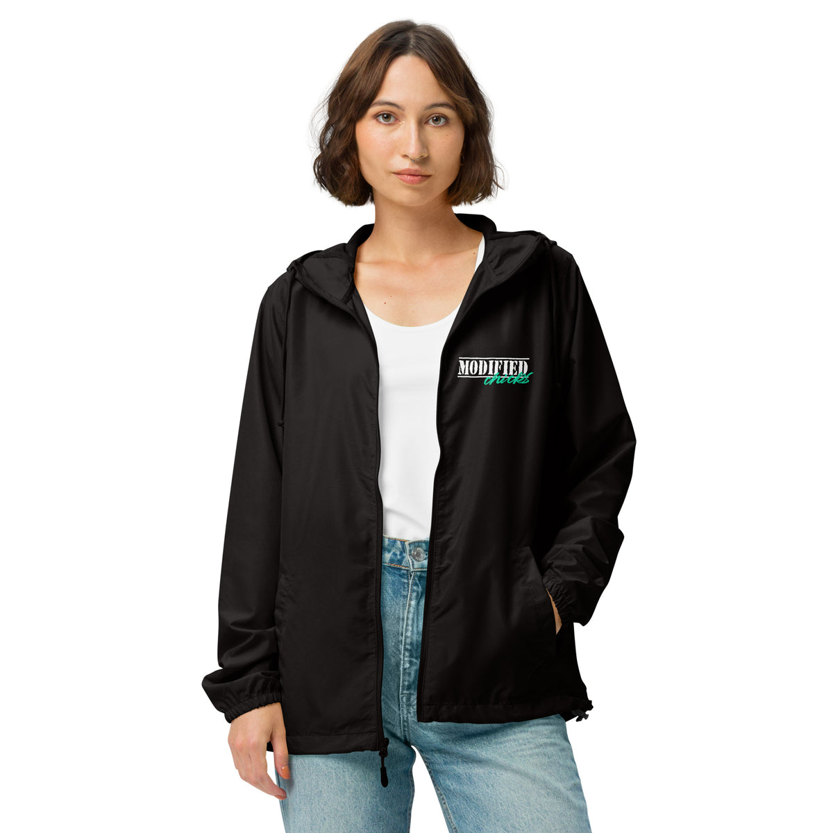 Zip up Windbreaker (Unisex lightweight)