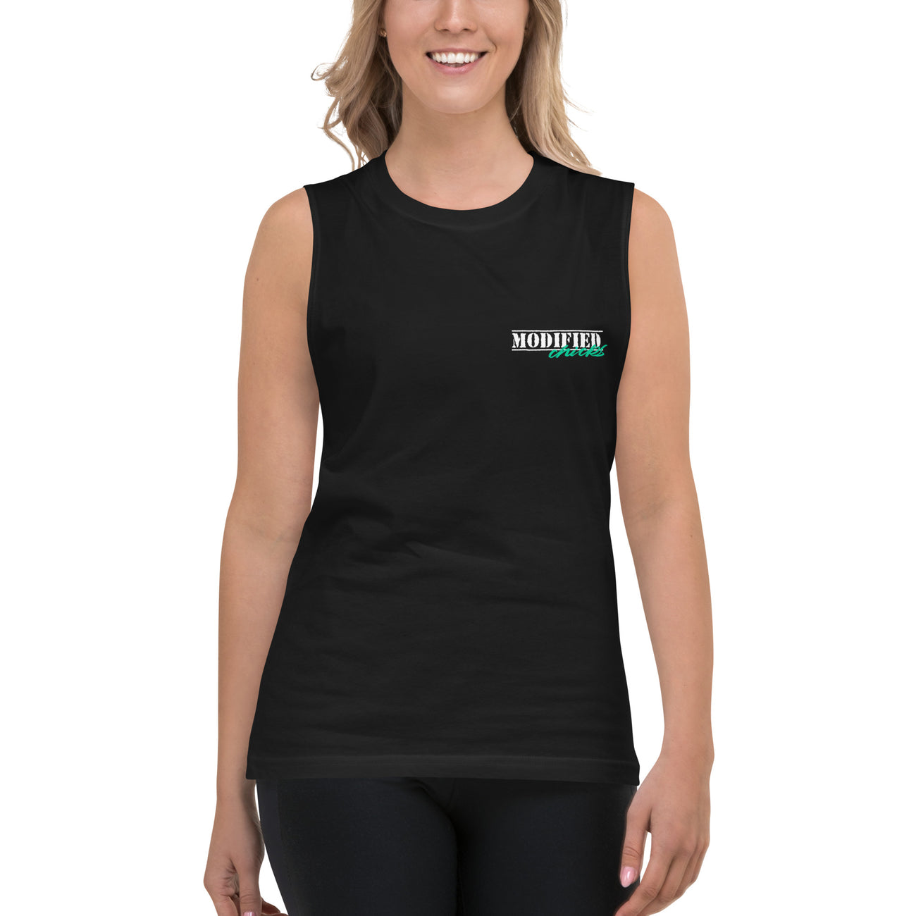 Because Race Car Tank (Black)